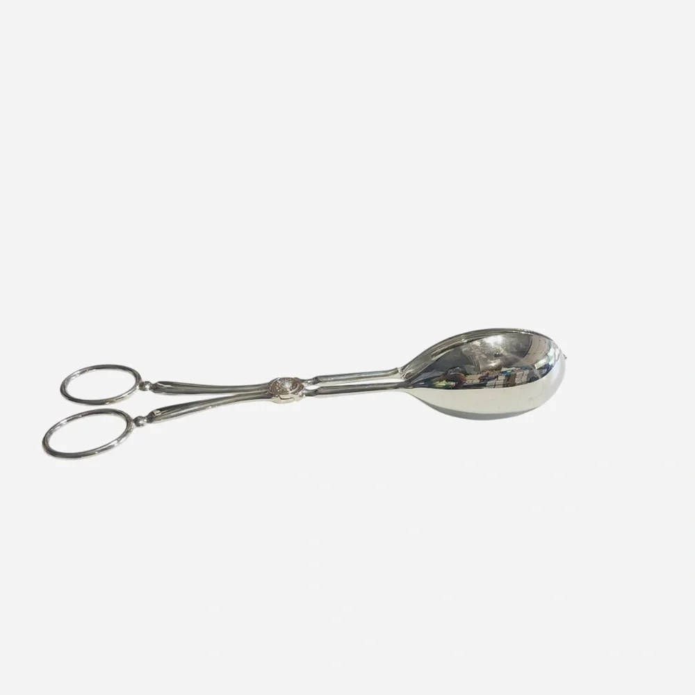 Silver Plated Tongs add touch